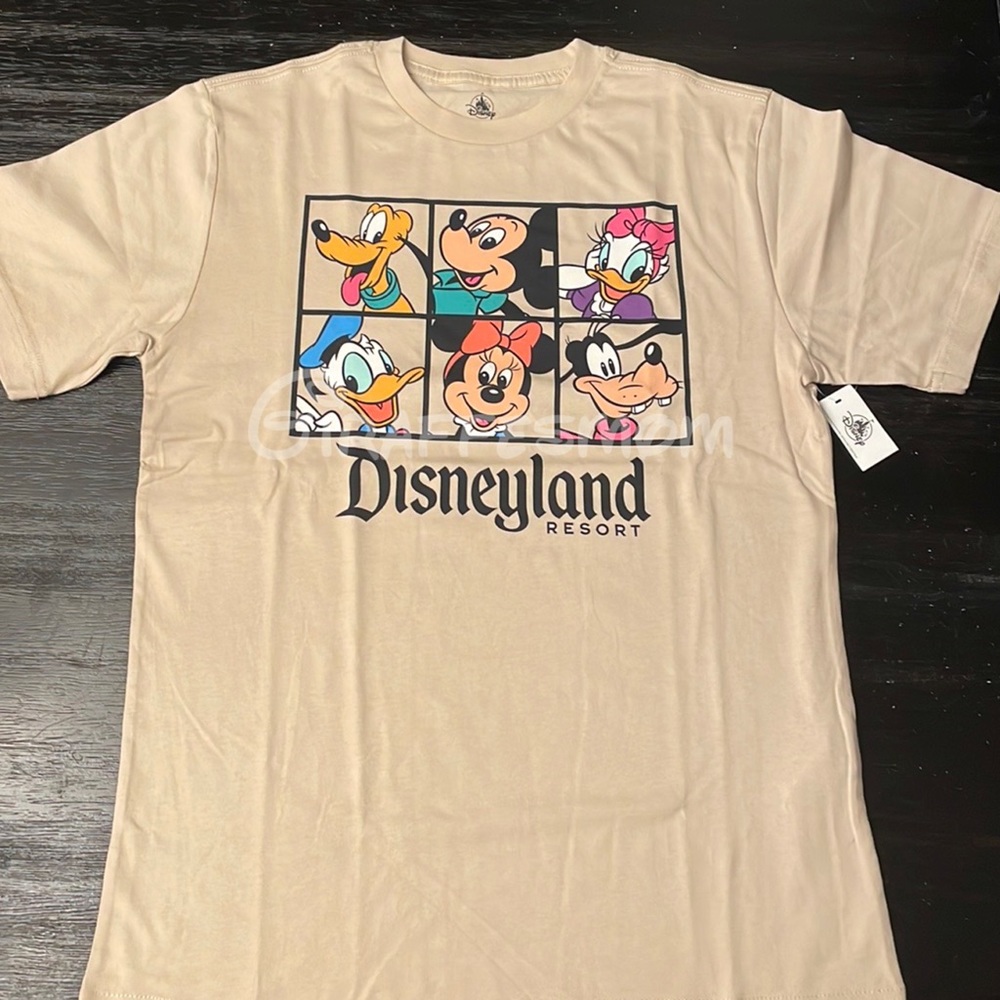 Disney Parks Disneyland Resort Mickey & Friends Neutral Beige T-Shirt